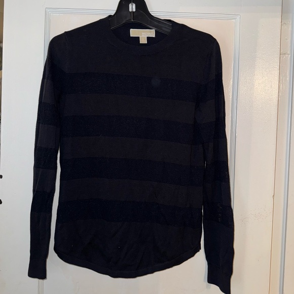 Navy Michael Kors Crew Neck Sweater - Picture 1 of 4